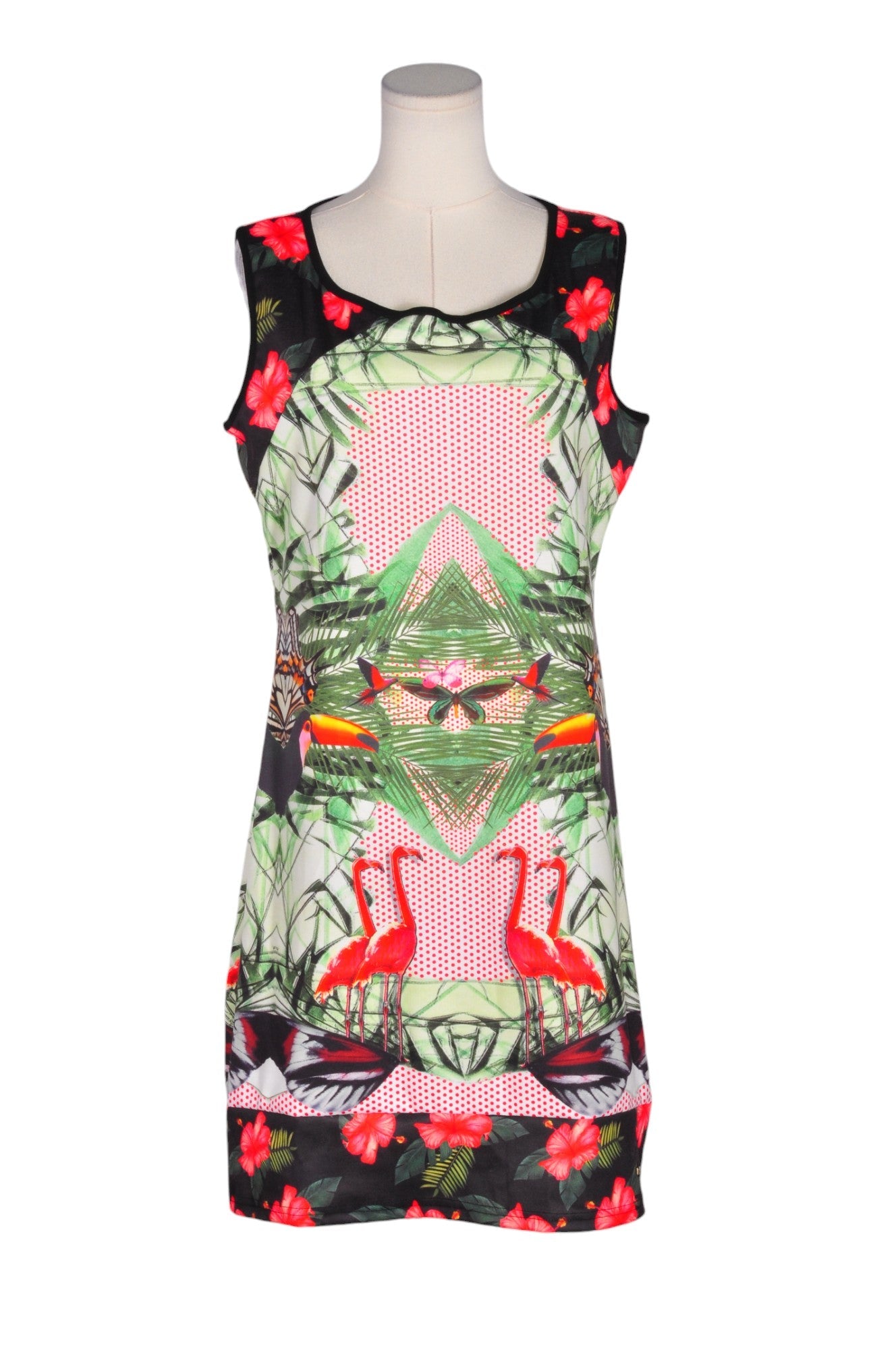 SMASH Women Midi Dresses Regular fit in Green - Size XL | 19.99 $ KOOP