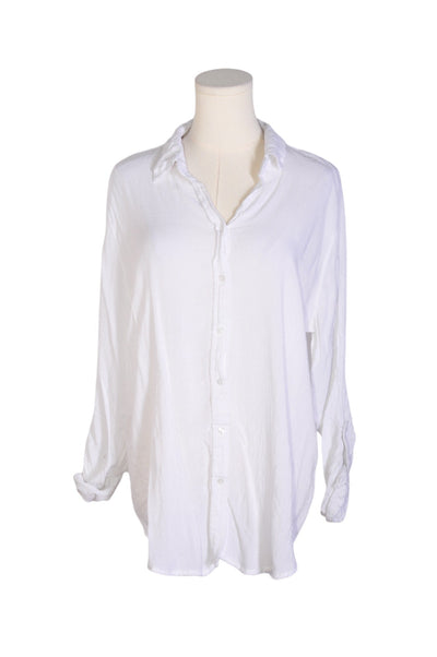 JANE DACEY Women Button Down Tops Regular fit in White - Size L | 11 $ KOOP