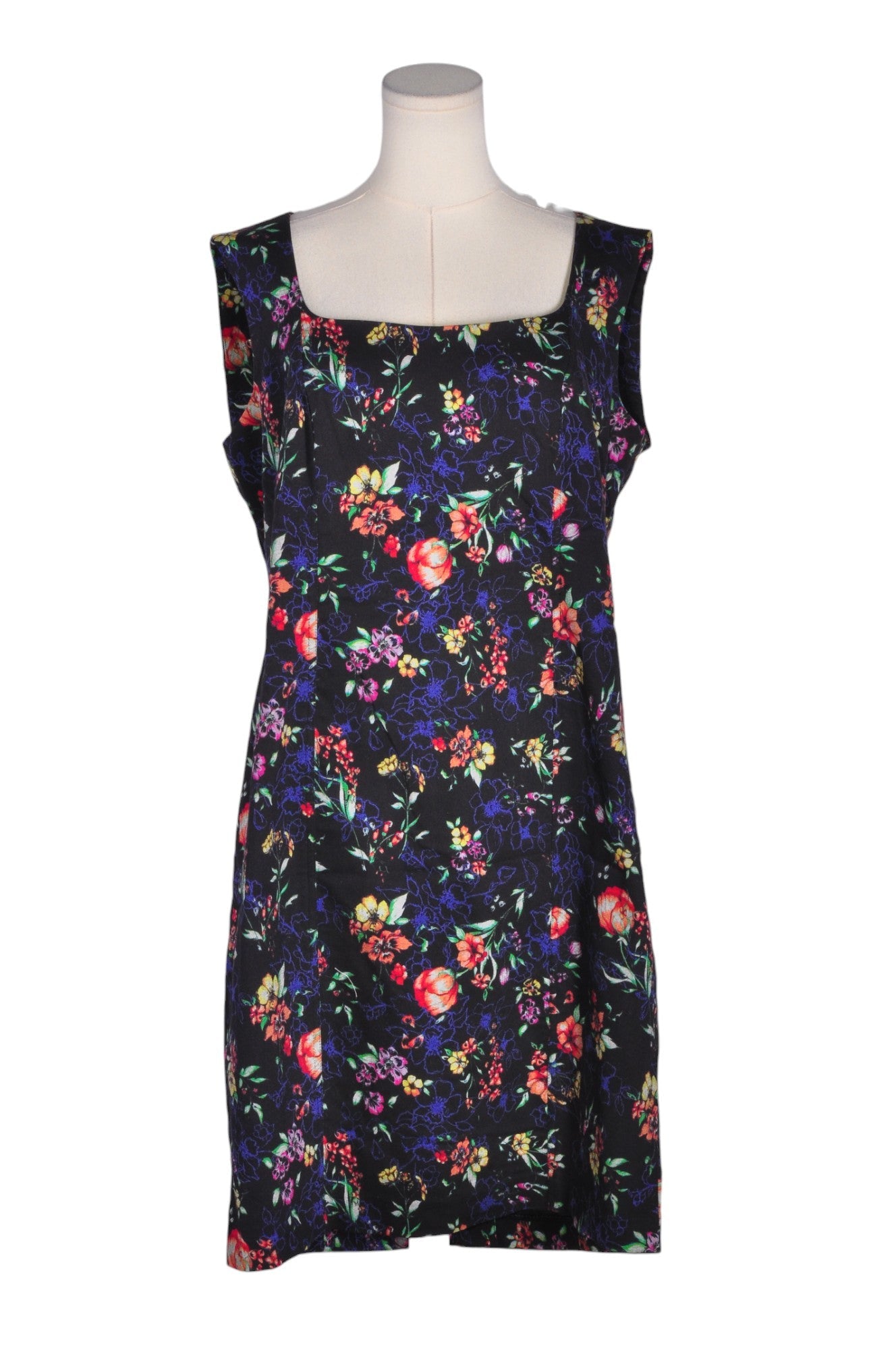 TRIBAL Women A-Line Dresses Regular fit in Black - Size 16 | 29.99 $ KOOP