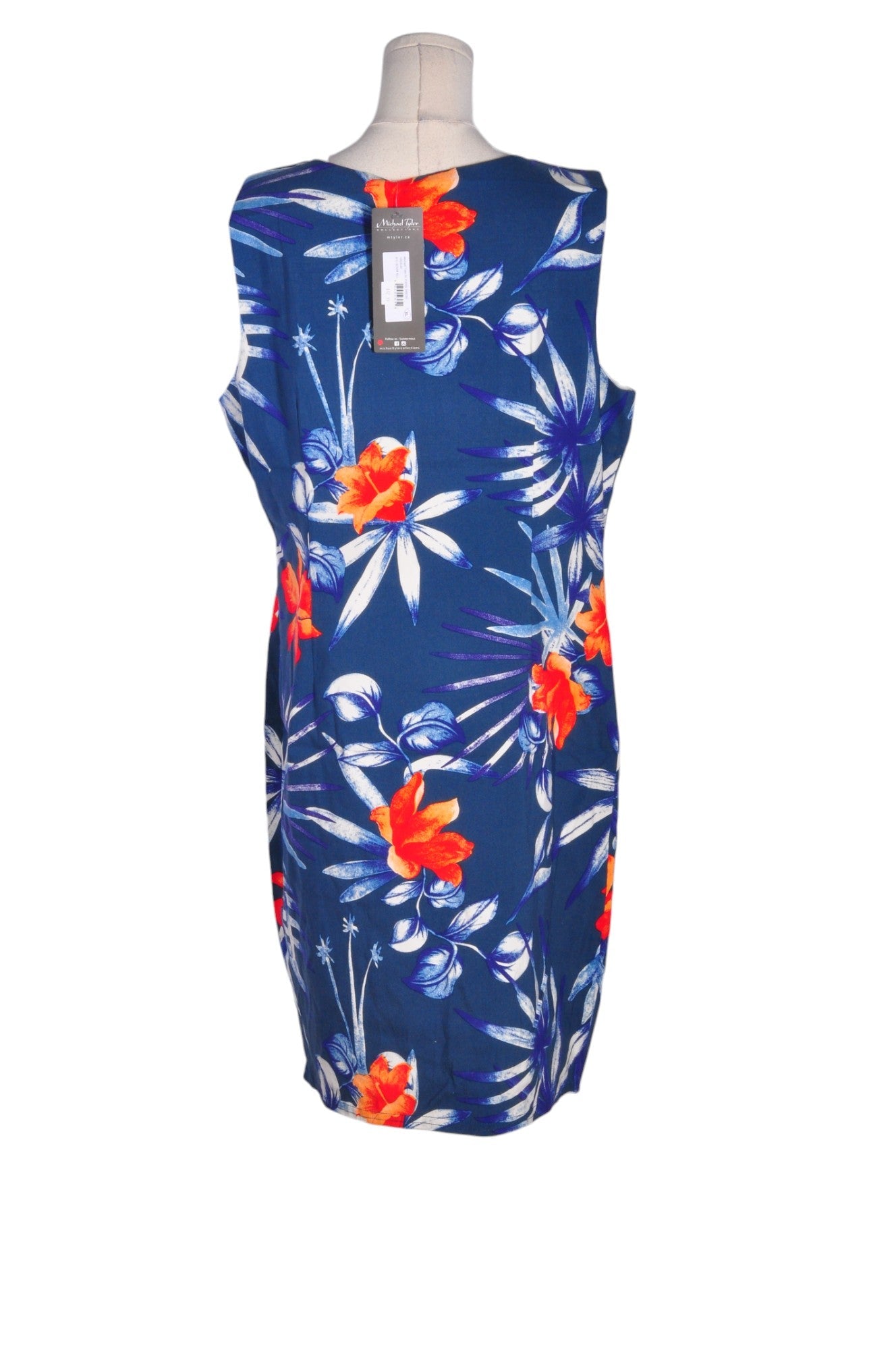 MICHAEL TYLER Women Drop Waist Dresses Regular fit in Blue - Size XL | 29.99 $ KOOP