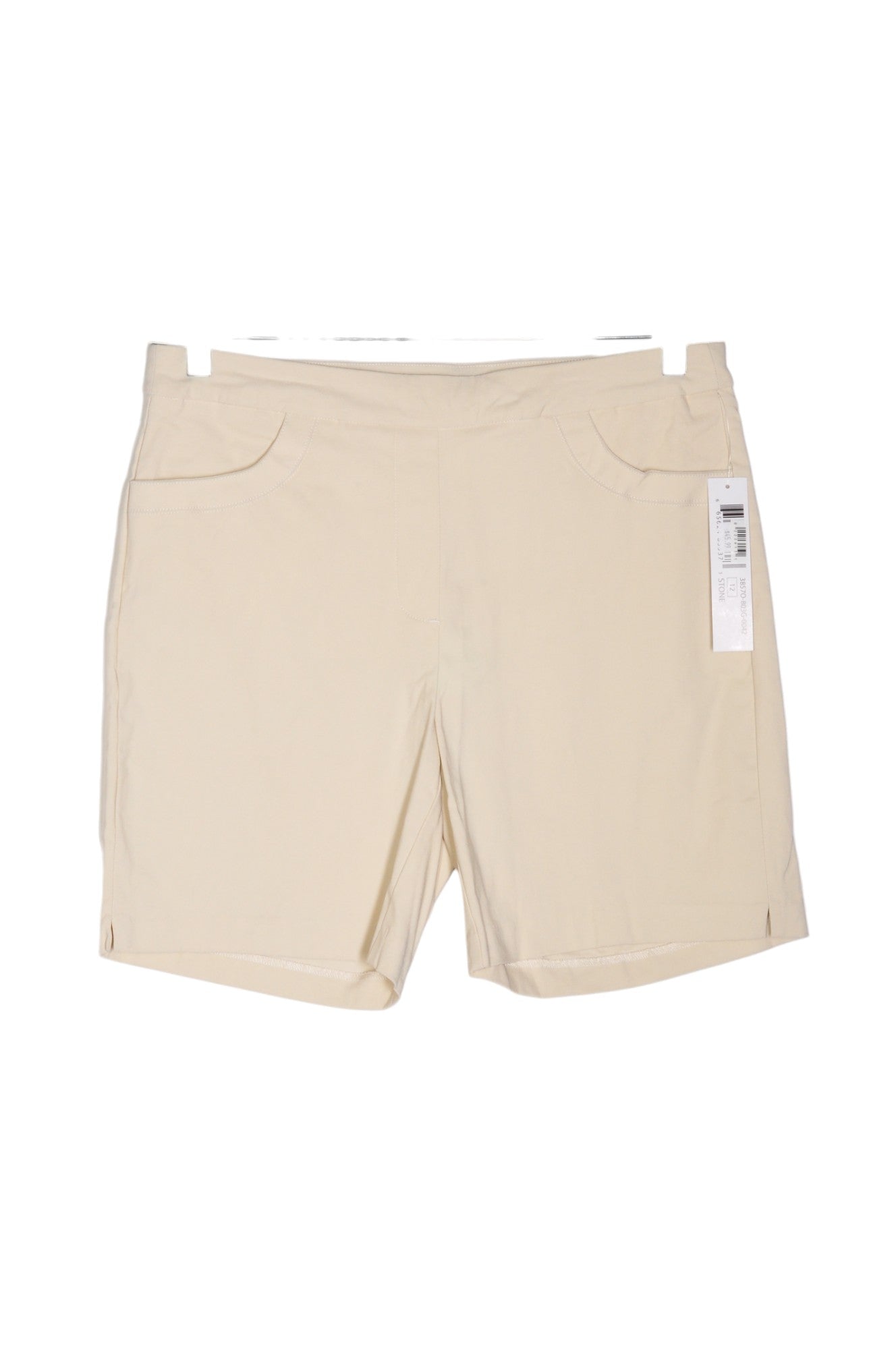 TRIBAL Women Classic Shorts Regular fit in Beige - Size 12 | 14.49 $ KOOP