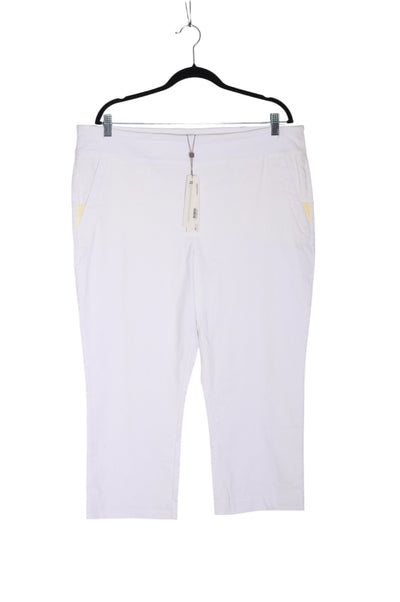 INSPIRED Women Capri Pants Regular fit in White - Size 18 | 29.99 $ KOOP