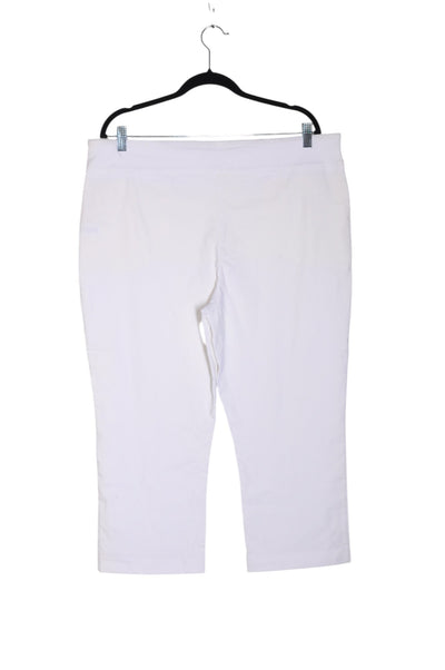 INSPIRED Women Capri Pants Regular fit in White - Size 18 | 29.99 $ KOOP
