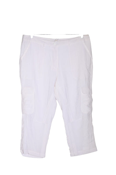 SPANNER Women Cargo Pants Regular fit in White - Size 18 | 34.49 $ KOOP