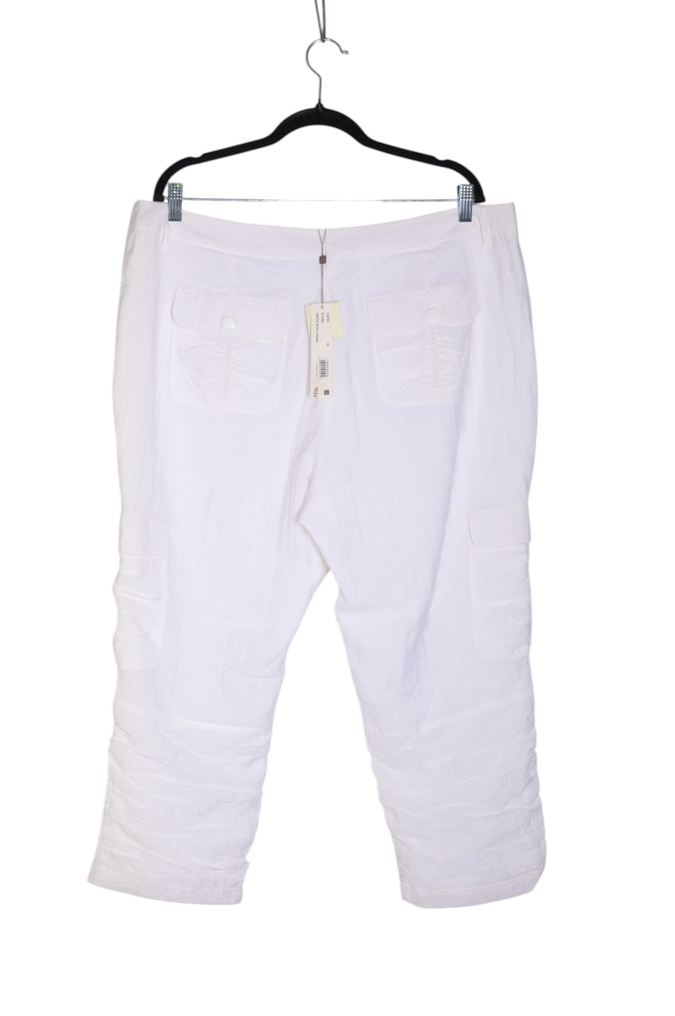 SPANNER Women Cargo Pants Regular fit in White - Size 18 | 34.49 $ KOOP