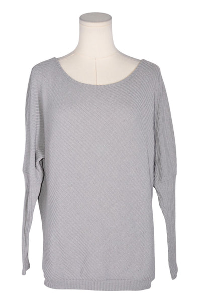 UNBRANDED Women Knit Tops Regular fit in Gray - Size S | 9.99 $ KOOP
