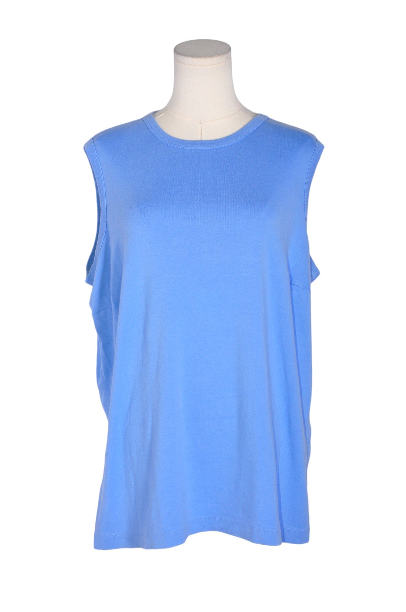 LAND'S END Women Tank Tops Regular fit in Blue - Size L | 22.3 $ KOOP