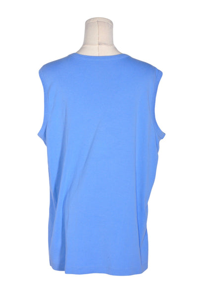 LAND'S END Women Tank Tops Regular fit in Blue - Size L | 22.3 $ KOOP