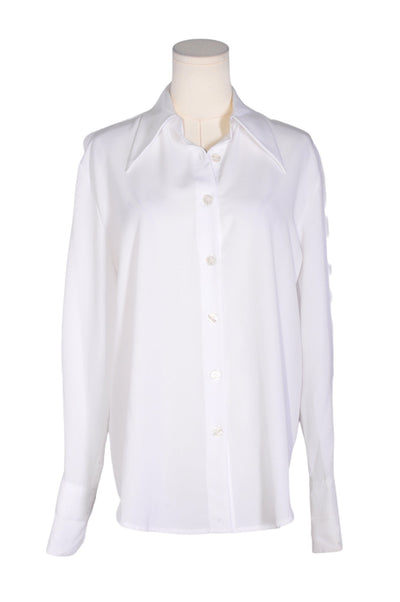 PASSEPORT Women Button Down Tops Regular fit in White - Size M | 13.25 $ KOOP