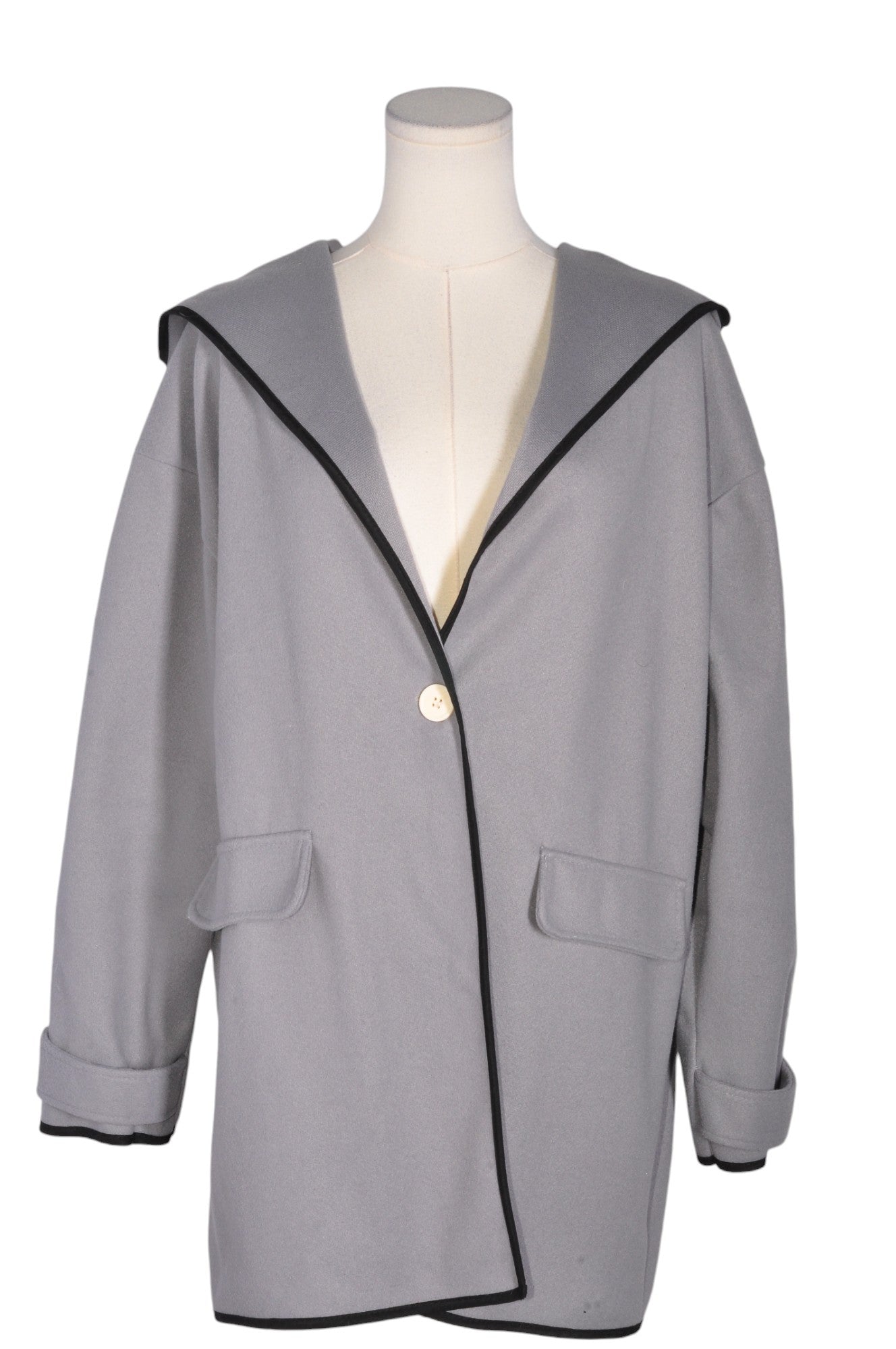UNBRANDED Women Jackets Regular fit in Gray - Size XL | 13.49 $ KOOP