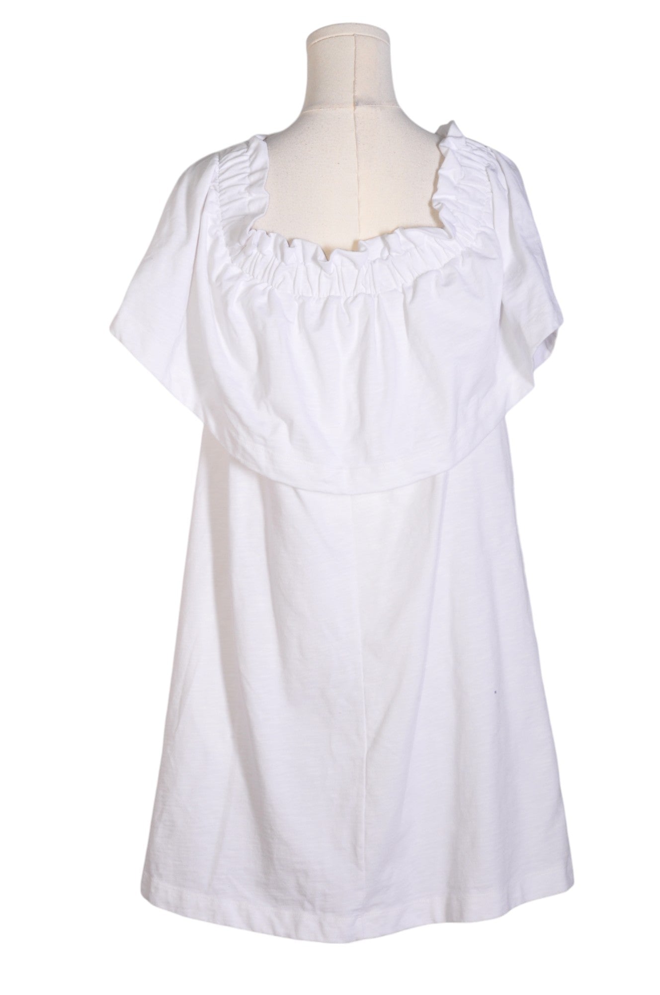 H&M Women Drop Waist Dresses Regular fit in White - Size L | 12.3 $ KOOP