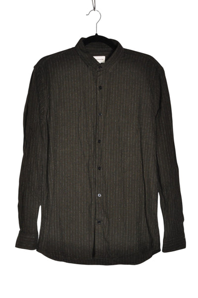 FRANK & OAK Men Button Down Tops Regular fit in Green - Size S | 21.2 $ KOOP