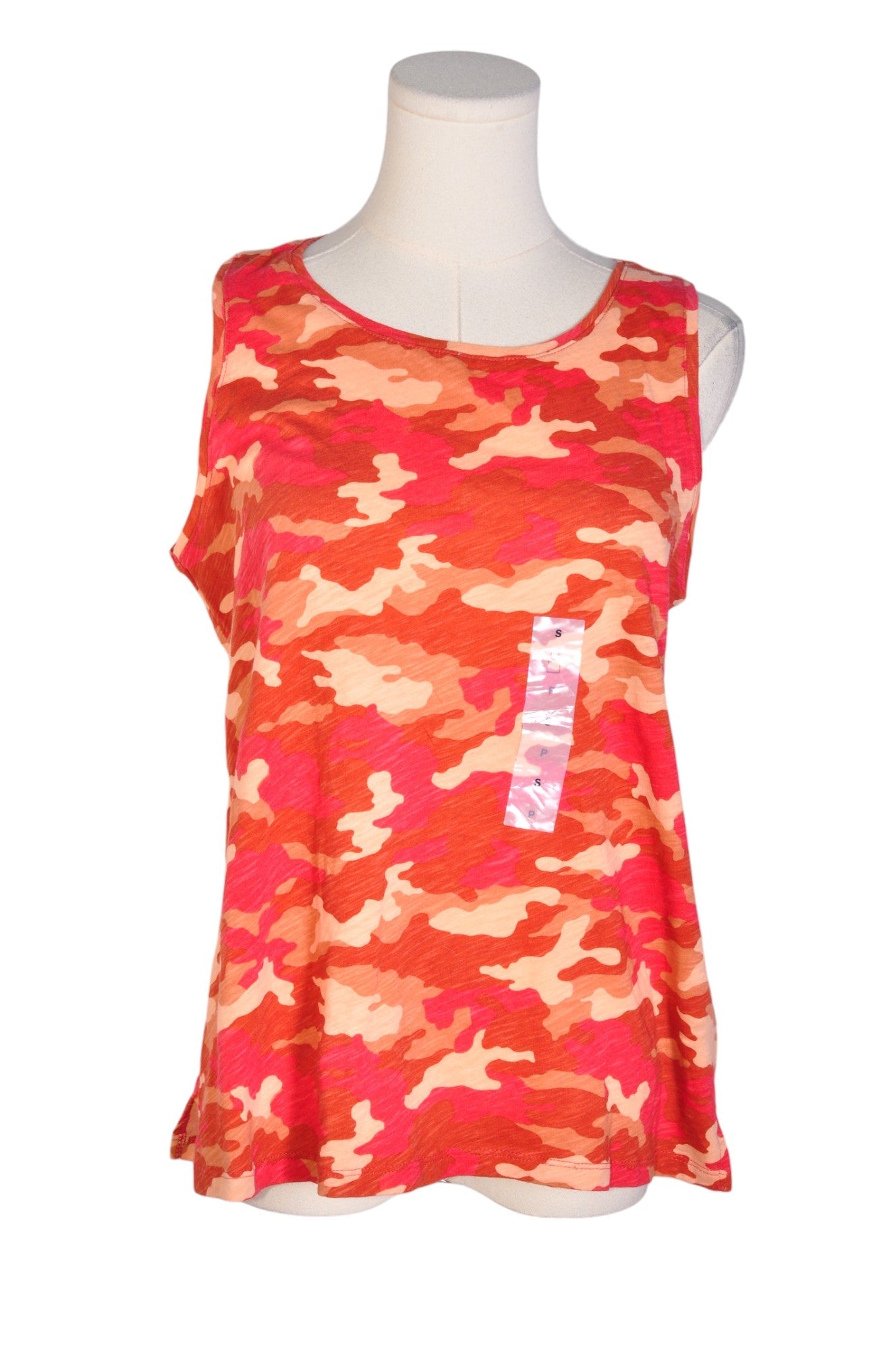 OLD NAVY Women Tank Tops Regular fit in Orange - Size S | 9.99 $ KOOP