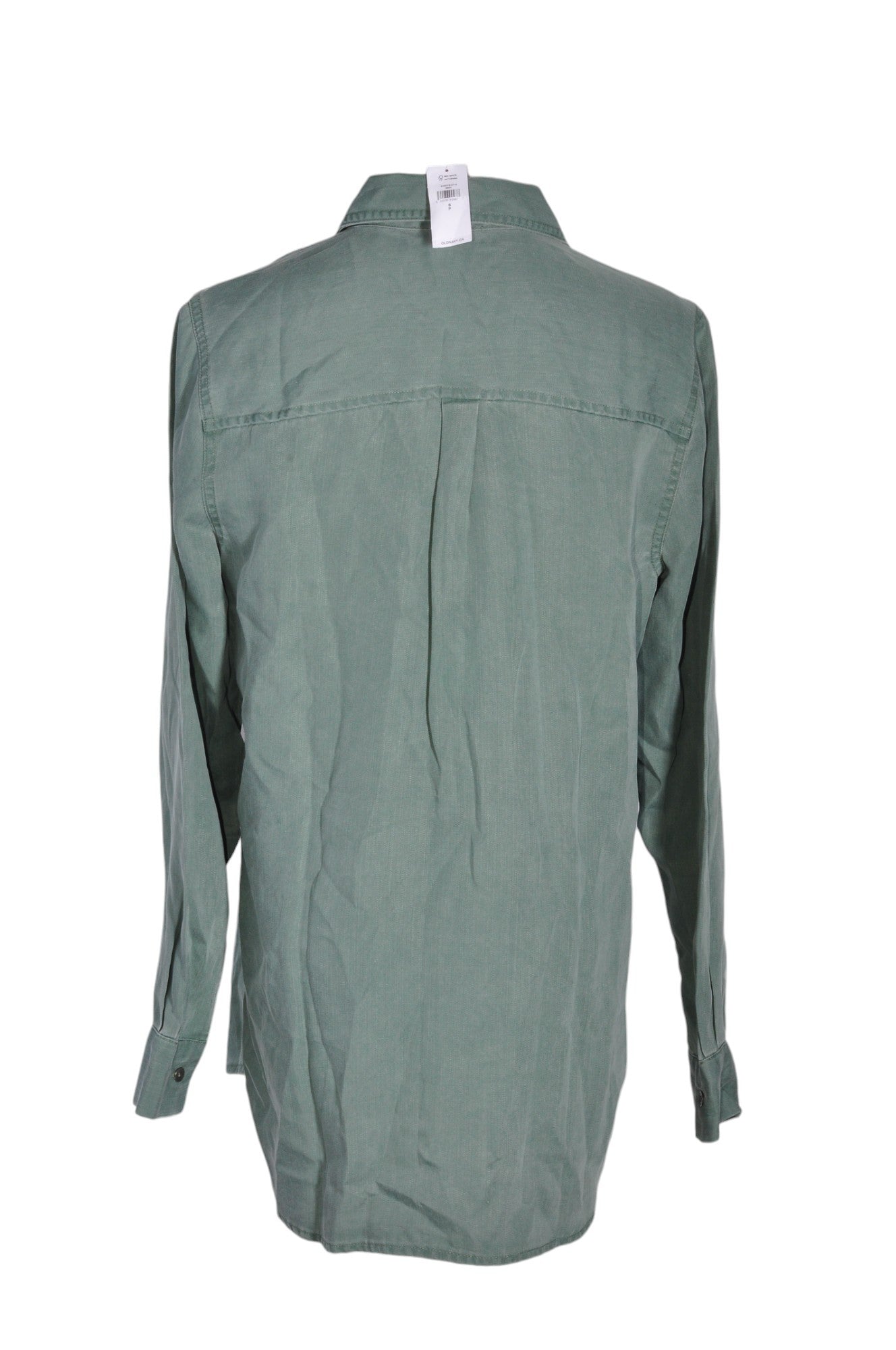 OLD NAVY Women Button Down Tops Regular fit in Green - Size S | 19.99 $ KOOP