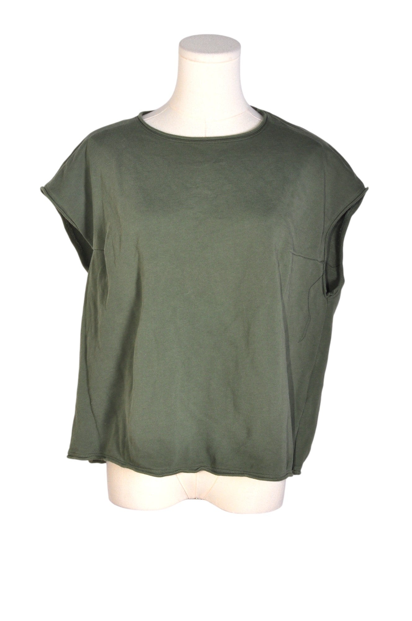 MASSIMO DUTTI Women T-Shirts Regular fit in Green - Size L | 22.29 $ KOOP