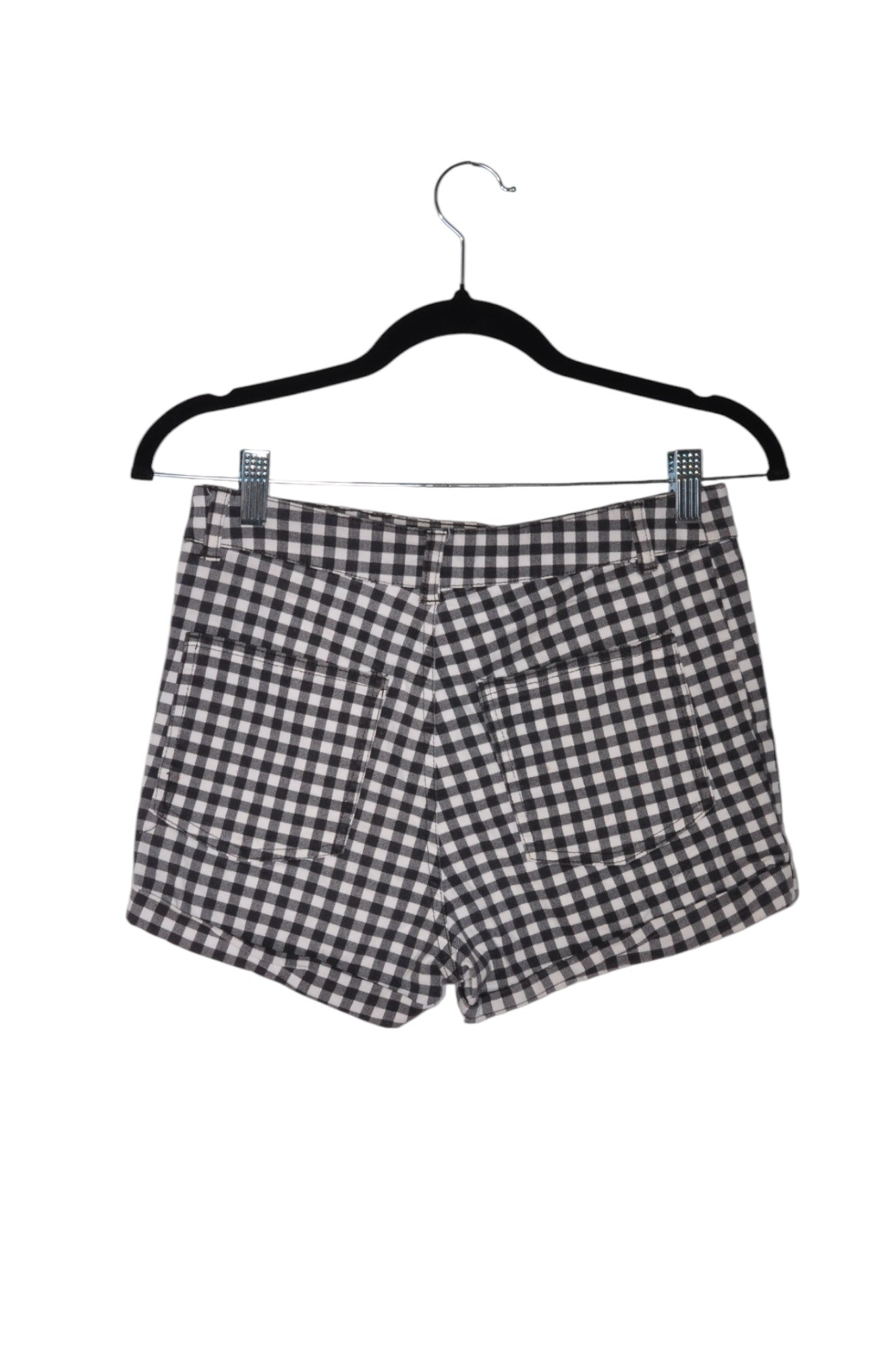 H&M Women Classic Shorts Regular fit in Black - Size 6 | 12.99 $ KOOP