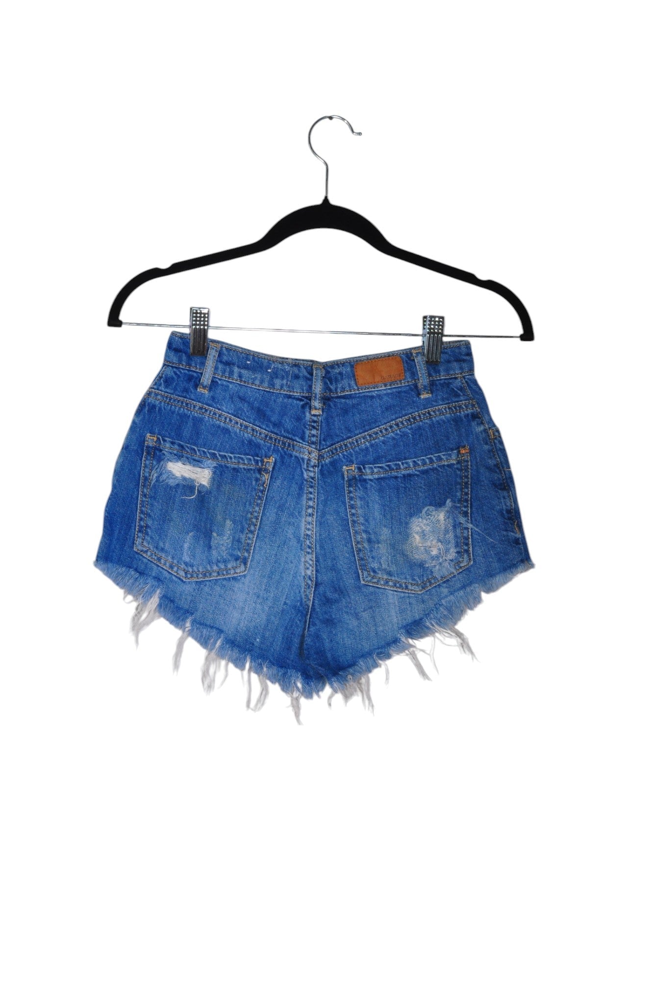 GARAGE Women Denim Shorts Regular fit in Blue - Size 4 | 13.2 $ KOOP