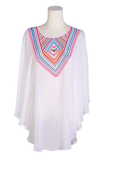 LA VIE EN ROSE Women Tunics Regular fit in White - Size S | 9.99 $ KOOP