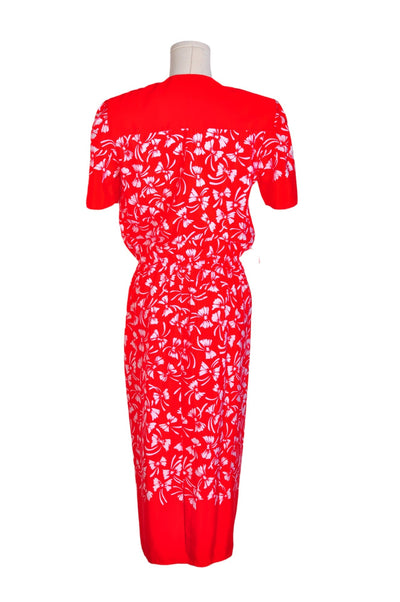 UNBRANDED Women Maxi Dresses Regular fit in Red - Size 7 | 13.25 $ KOOP