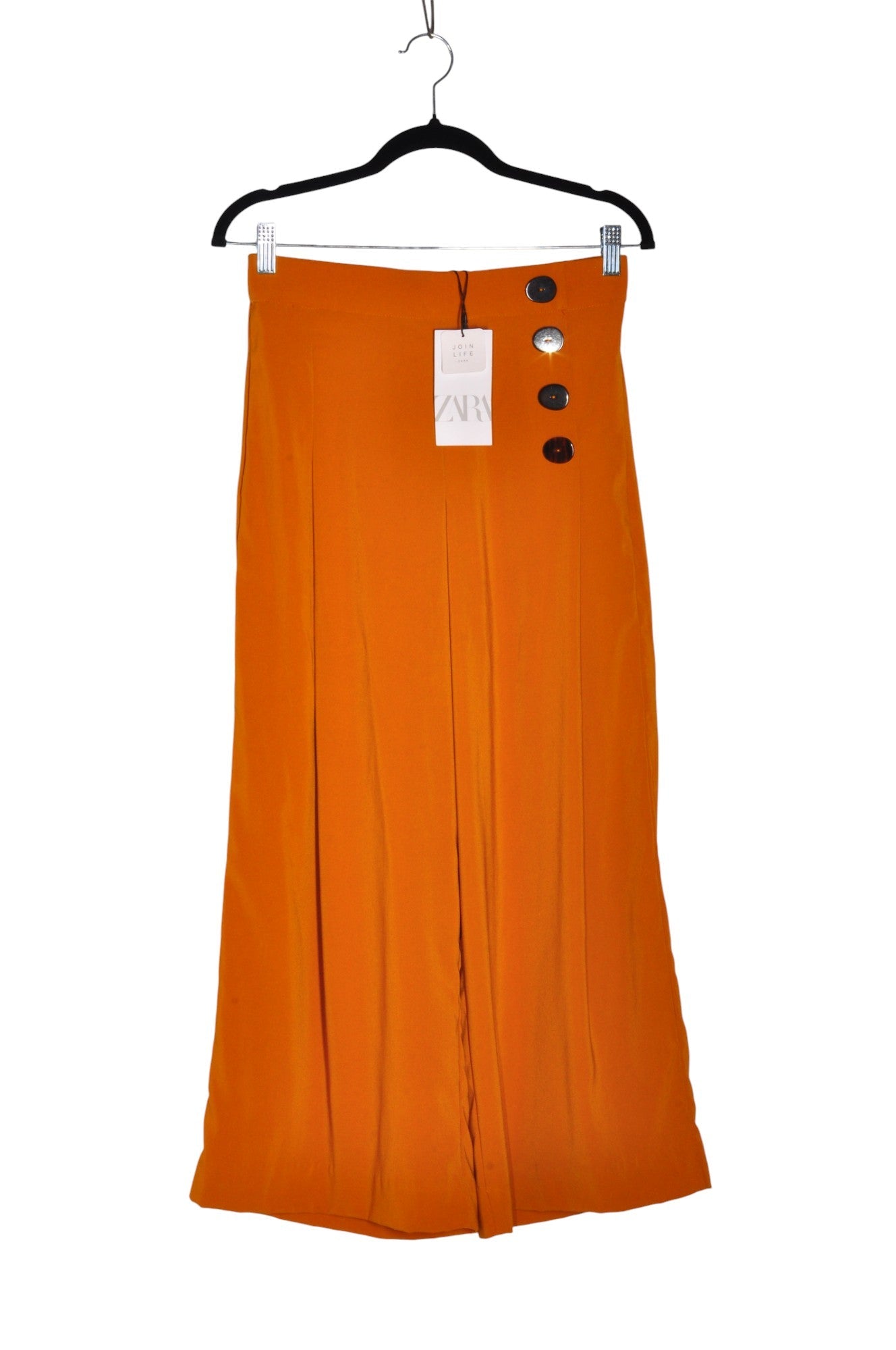 ZARA Women Trousers Regular fit in Brown - Size S | 17.6 $ KOOP