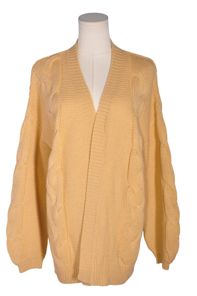SUZY SHIER Women Cardigans Regular fit in Beige - Size M | 12.2 $ KOOP