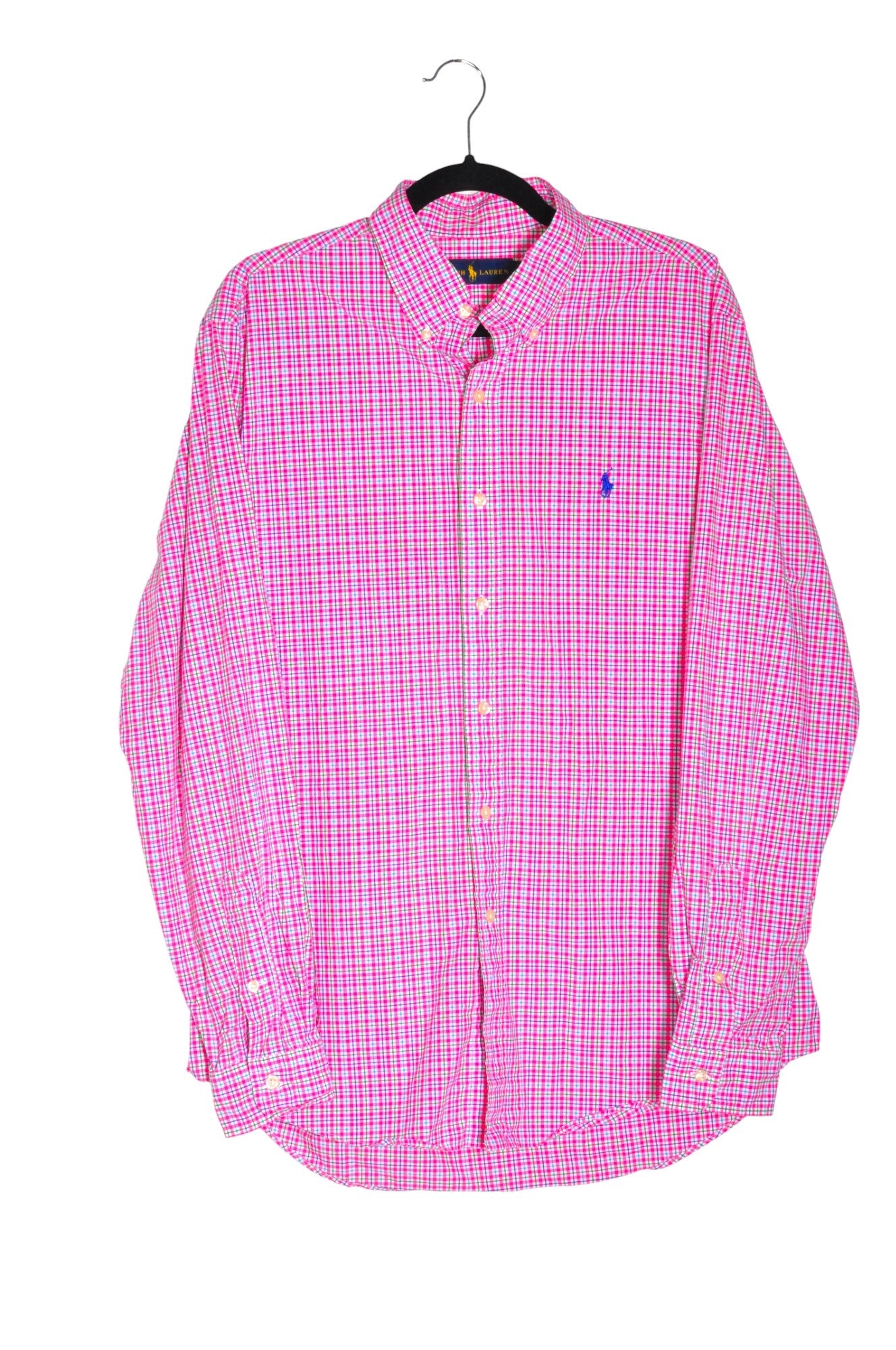 RALPH LAUREN Men Button Down Tops Regular fit in Pink - Size M | 39.99 $ KOOP