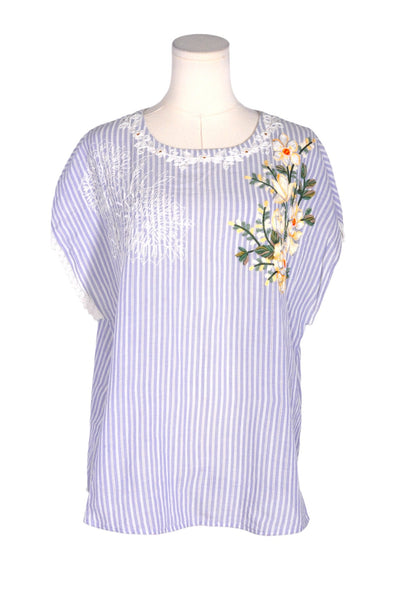 PANKAJ & NIDHI Women Blouses Regular fit in Blue - Size XL | 29.99 $ KOOP