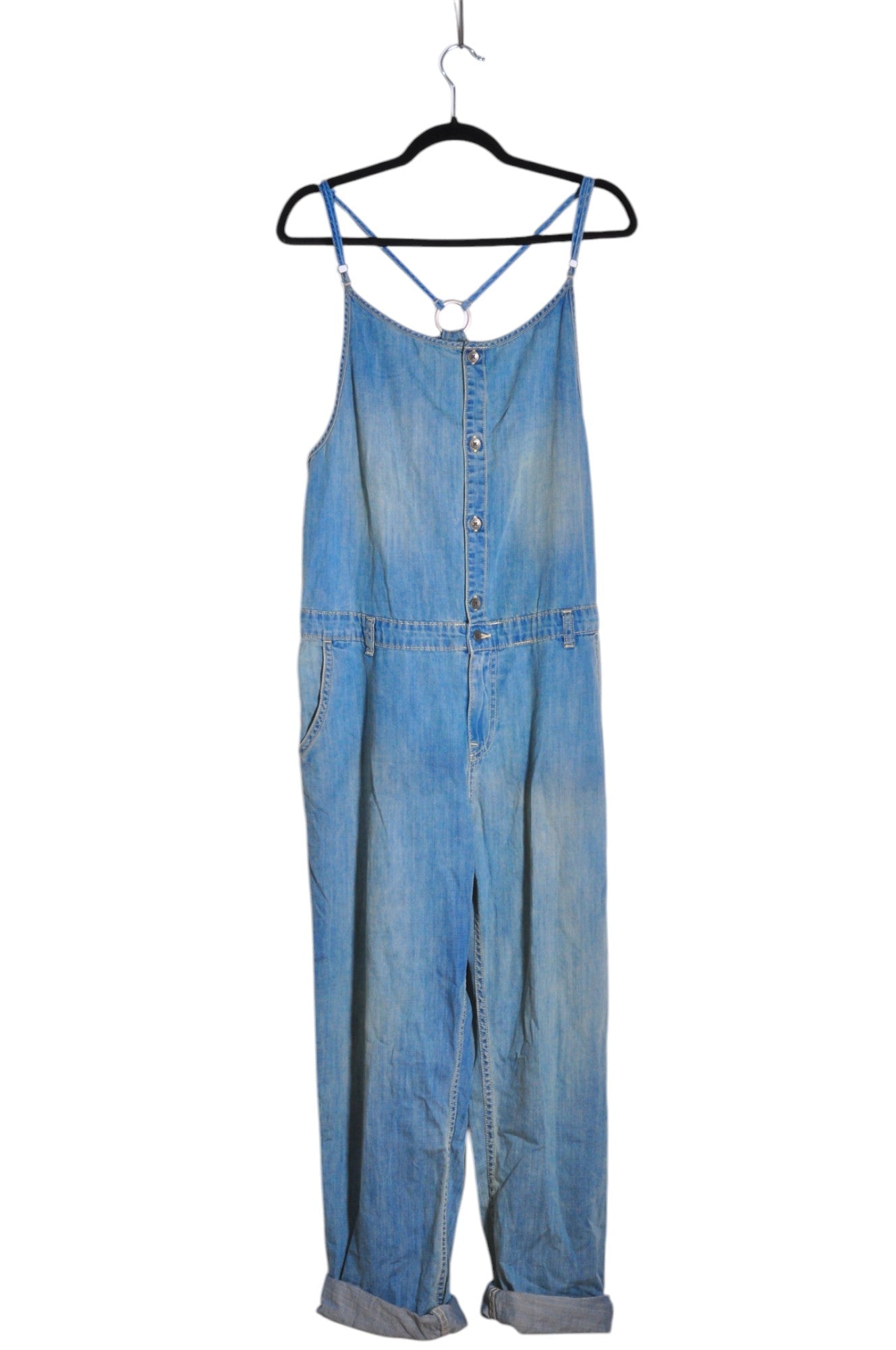 ROXY Women Overalls Regular fit in Blue - Size XL | 27.89 $ KOOP