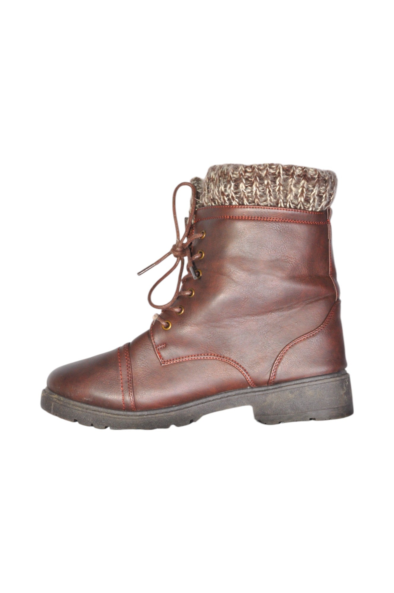 STREETWEAR SOCIETY Women Boots Regular fit in Brown - Size 19 | 15 $ KOOP