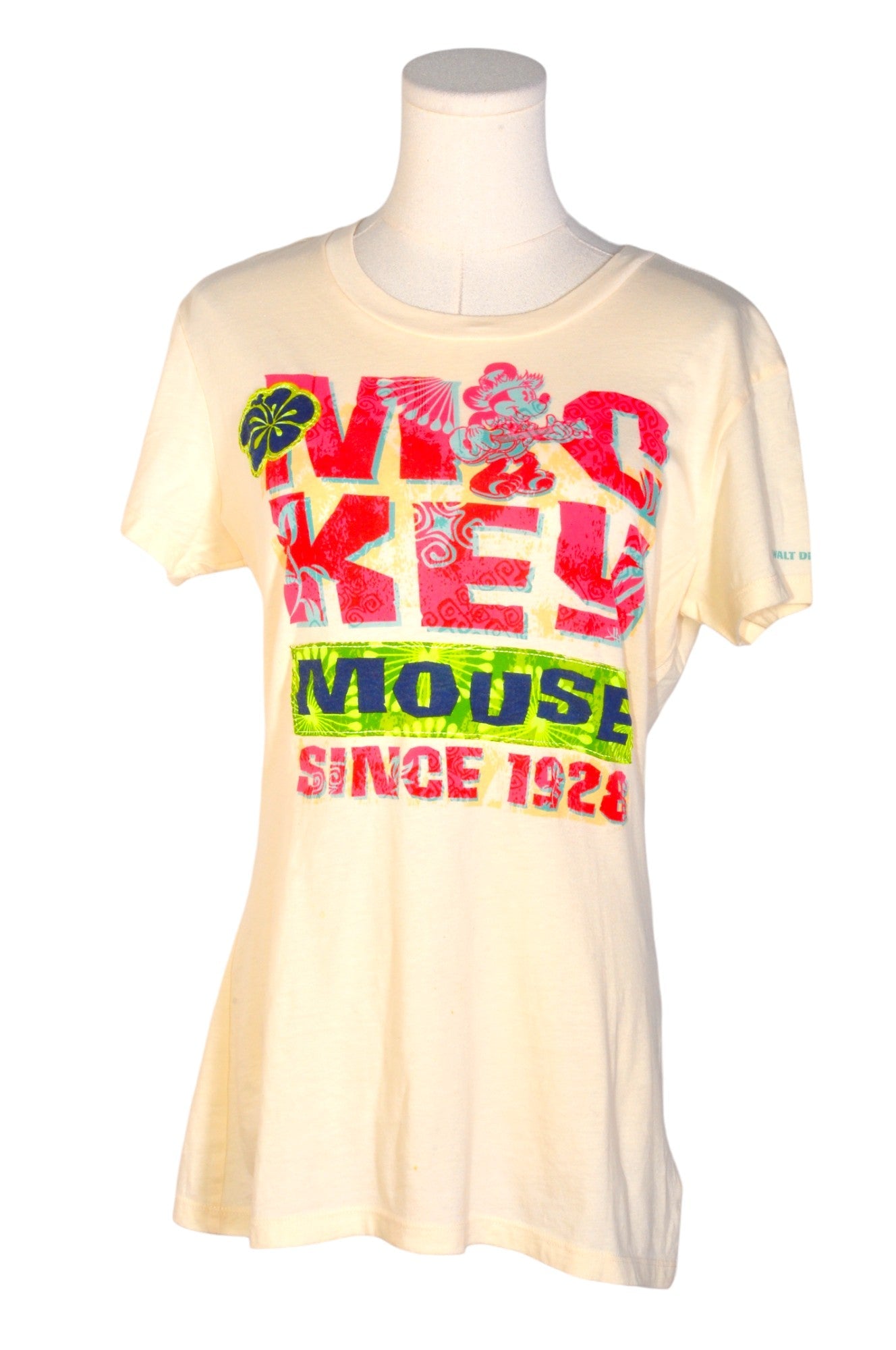 DISNEY Women T-Shirts Regular fit in Beige - Size L | 9.99 $ KOOP