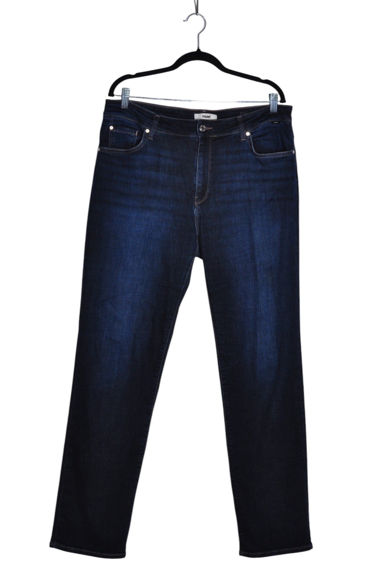 MABI Women Straight-Legged Jeans Regular fit in Blue - Size 34x32 | 15 $ KOOP