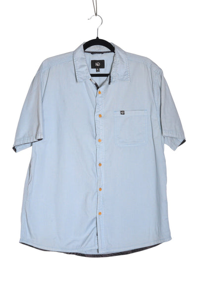 IO Men Button Down Tops Regular fit in Blue - Size XL | 13.25 $ KOOP