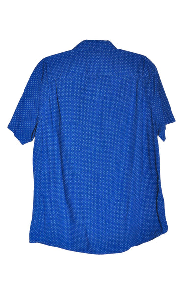 AMERICAN EAGLE Men Button Down Tops Regular fit in Blue - Size L | 18.99 $ KOOP