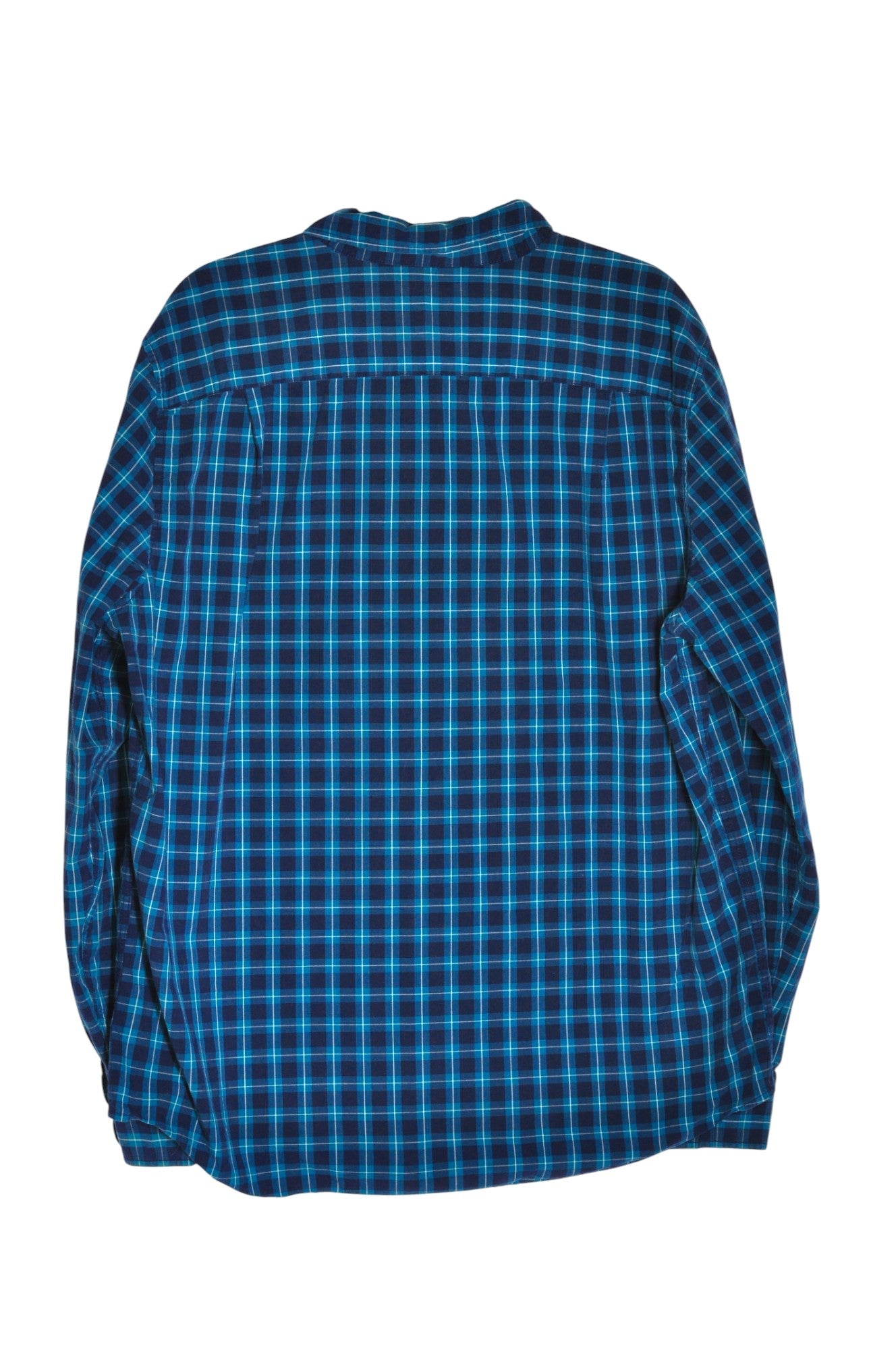 AMERICAN EAGLE Men Button Down Tops Regular fit in Blue - Size XL | 18.99 $ KOOP