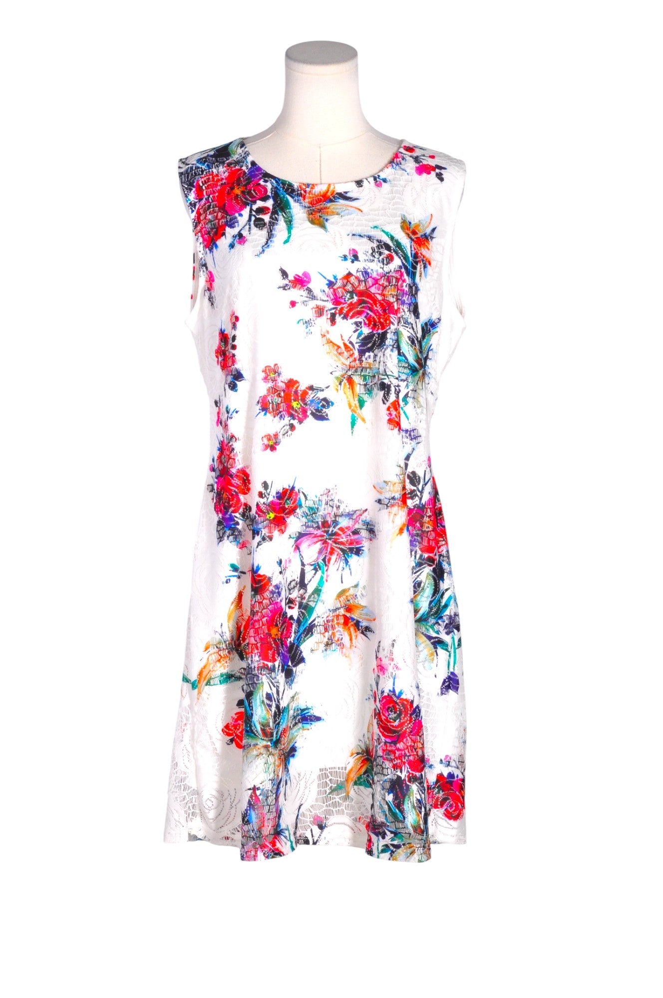 APRICOT Women A-Line Dresses Regular fit in White - Size XL | 22.3 $ KOOP