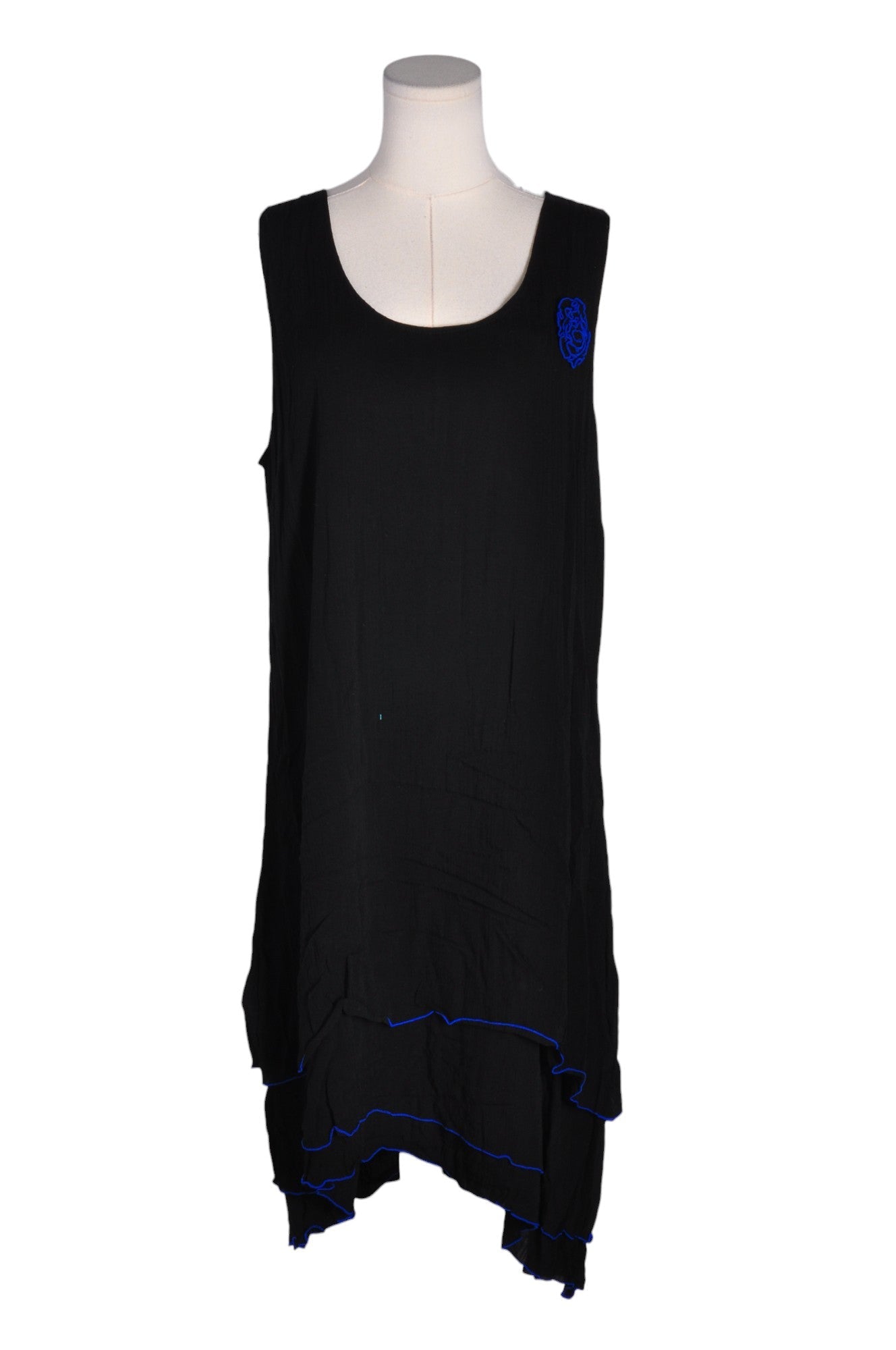 HILLTRIBE Women High Low Dresses Regular fit in Black - Size XL | 27.8 $ KOOP