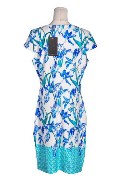 SMASHED LEMON Women Midi Dresses Regular fit in Blue - Size 14 | 32.29 $ KOOP