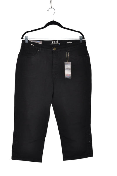 FDJ Women Straight-Legged Jeans Regular fit in Black - Size 16 | 24.3 $ KOOP