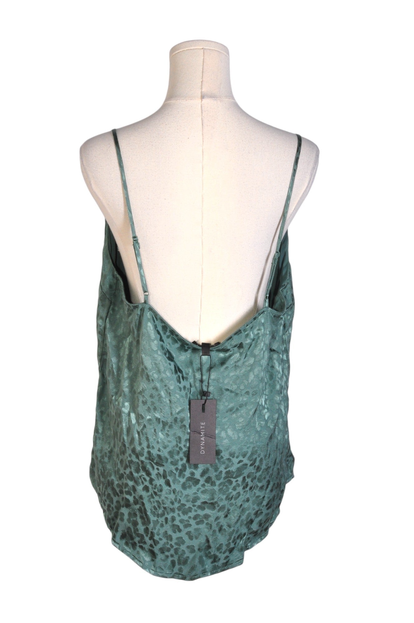 DYNAMITE Women Silk Tops Regular fit in Green - Size L | 9.99 $ KOOP