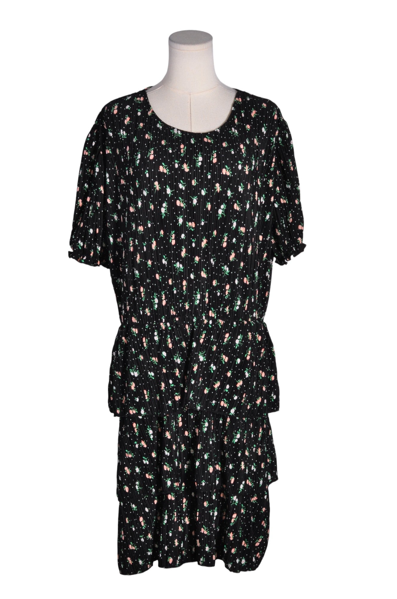 H&M Women Midi Dresses Regular fit in Black - Size XL | 14.29 $ KOOP