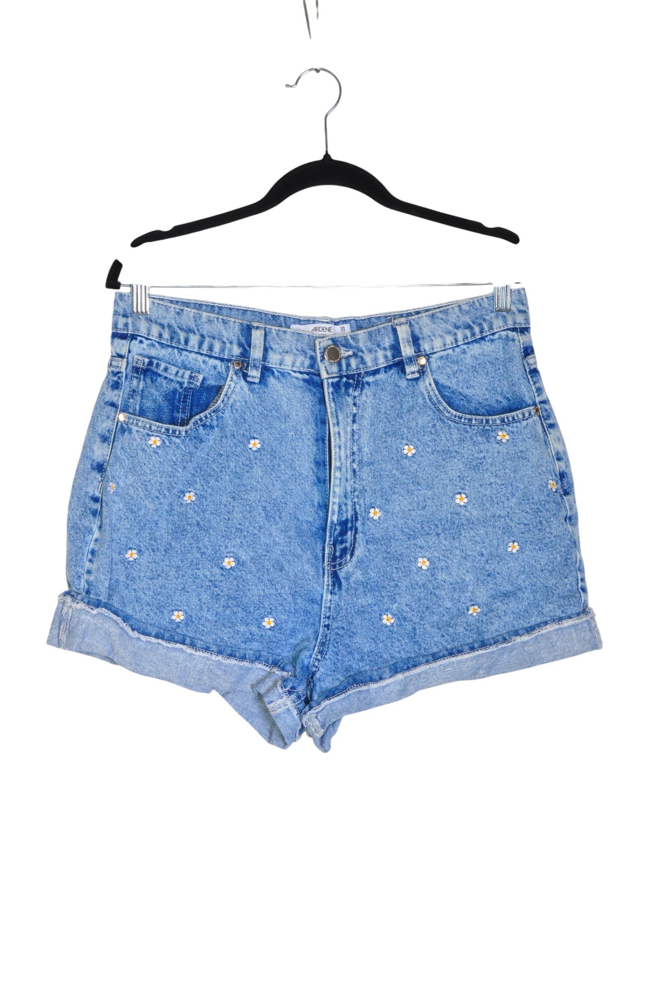 ARDENE Women Denim Shorts Regular fit in Blue - Size 11 | 29.99 $ KOOP
