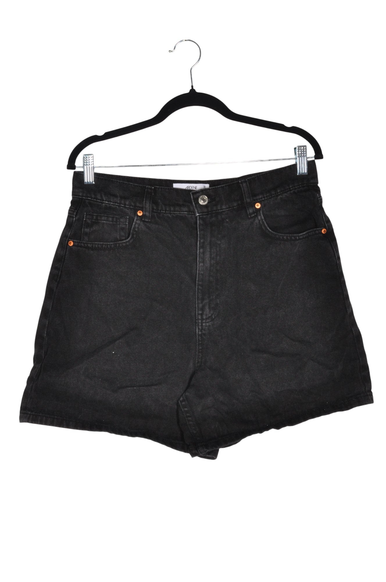 ARDENE Women Denim Shorts Regular fit in Black - Size 11 | 10.99 $ KOOP