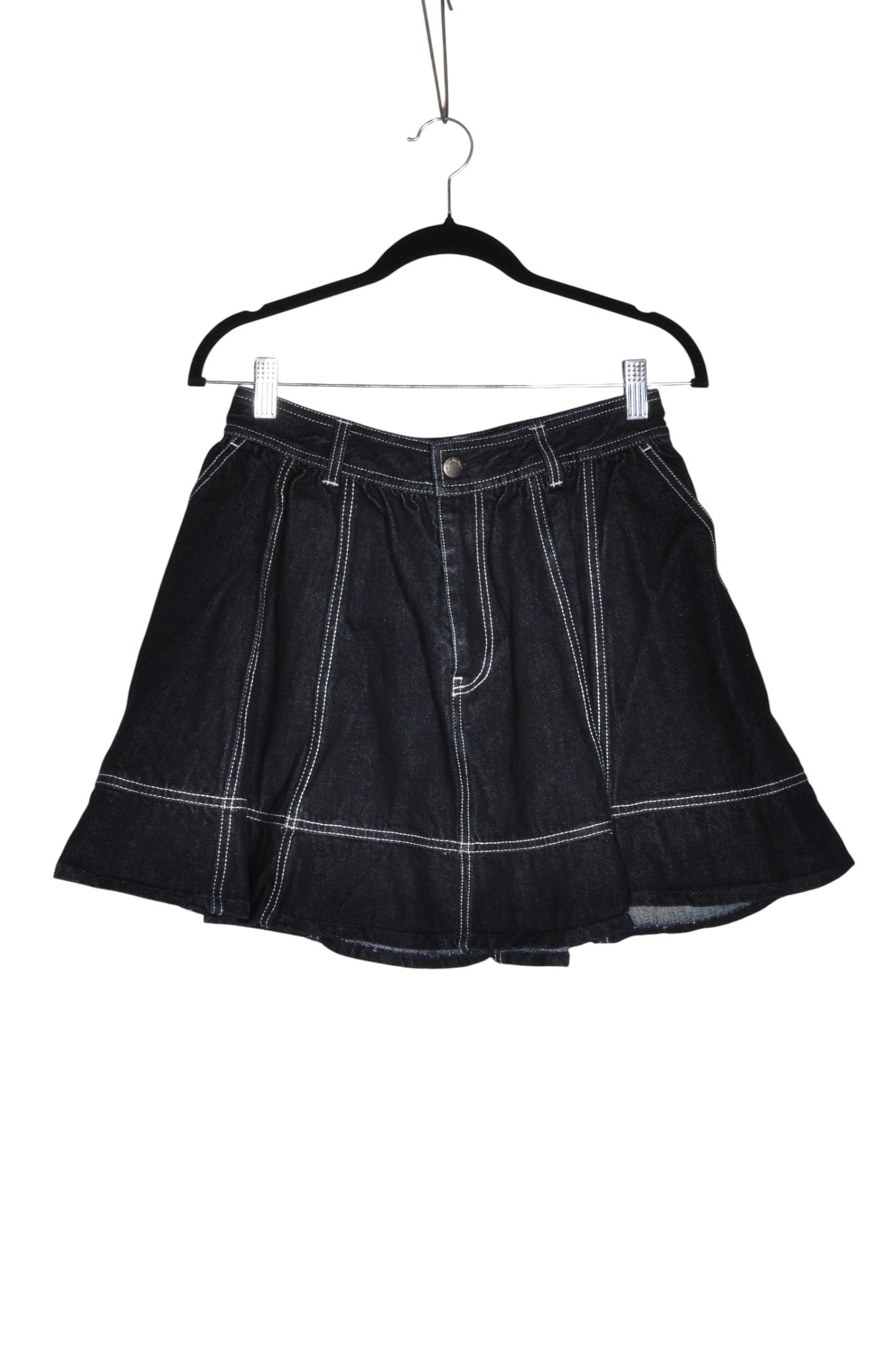 FLEUR DU MAL Women Denim Skirts Regular fit in Black - Size 8 | 74.29 $ KOOP