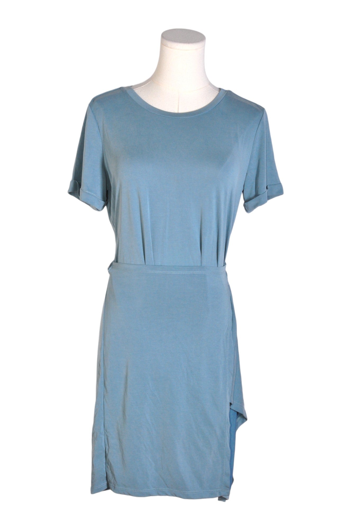 DYNAMITE Women Wrap Dresses Regular fit in Blue - Size M | 17.75 $ KOOP