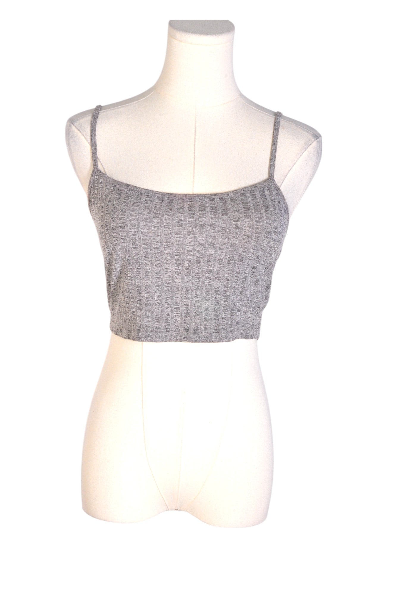 SHEIN Women Crop Tops Regular fit in Gray - Size S | 9.99 $ KOOP