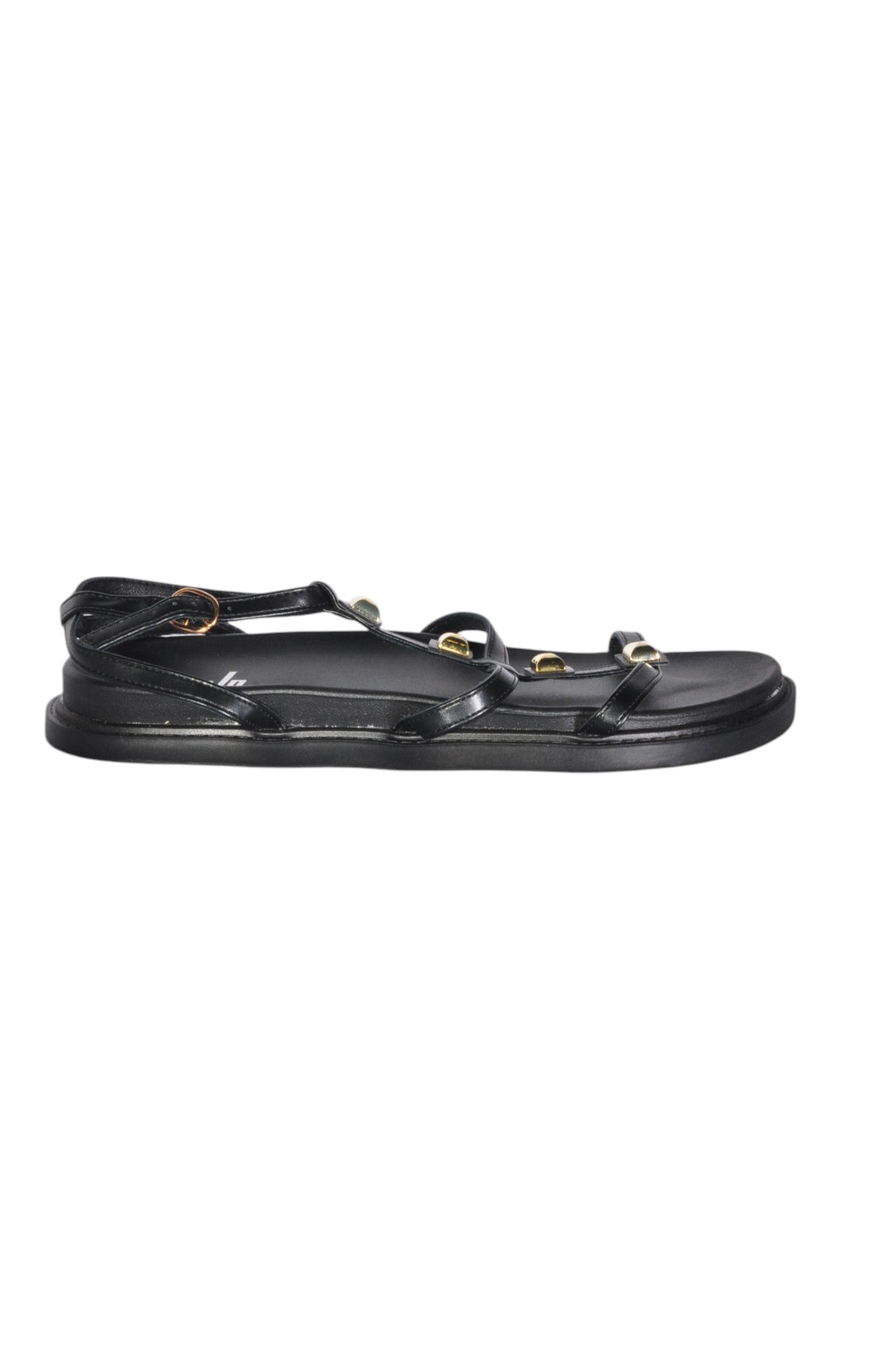 SHEIN Women Sandals Regular fit in Black - Size 42 | 10.5 $ KOOP