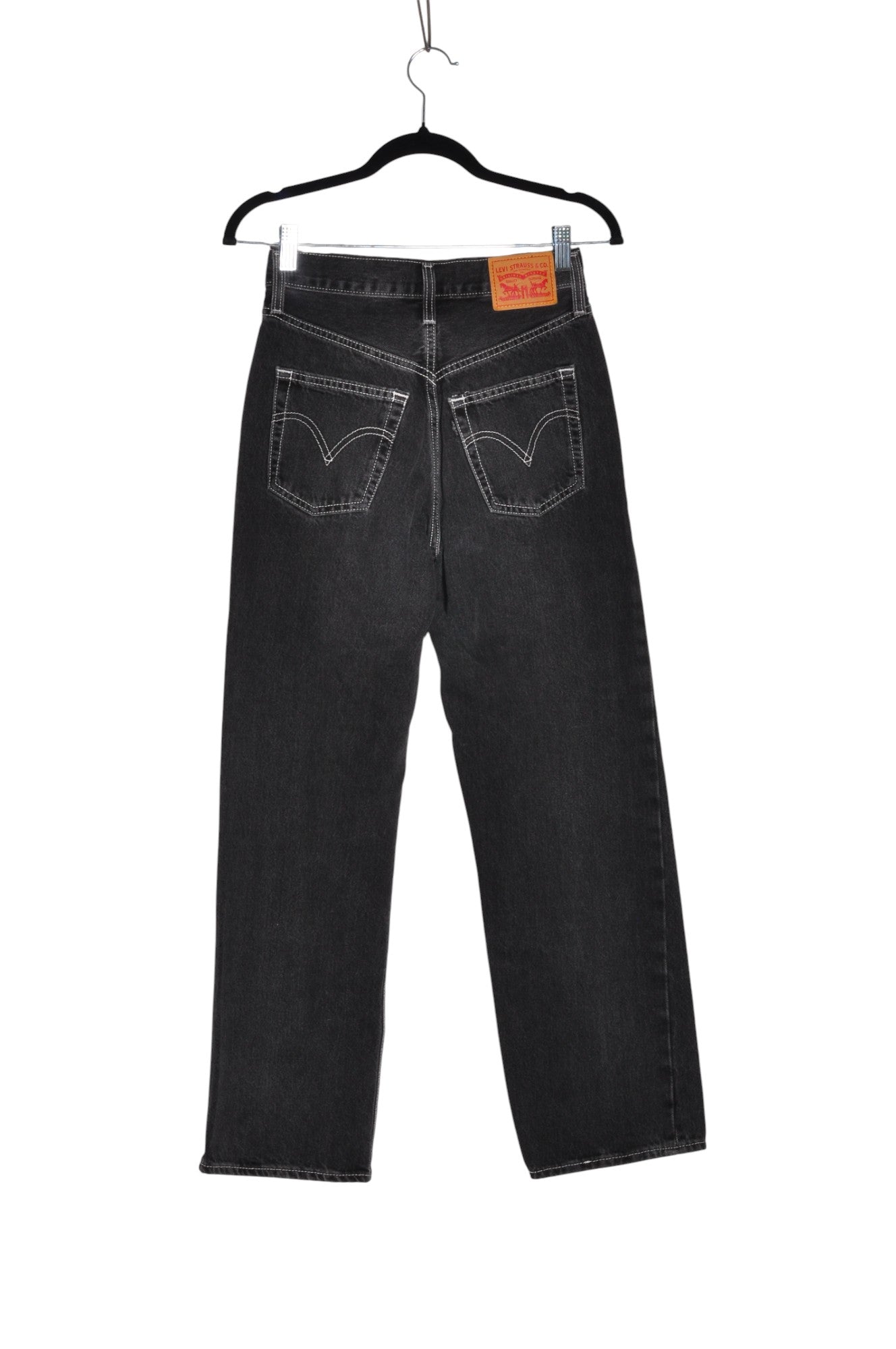 LEVI'S Women High-Waisted Jeans Regular fit in Black - Size 25 | 29.99 $ KOOP