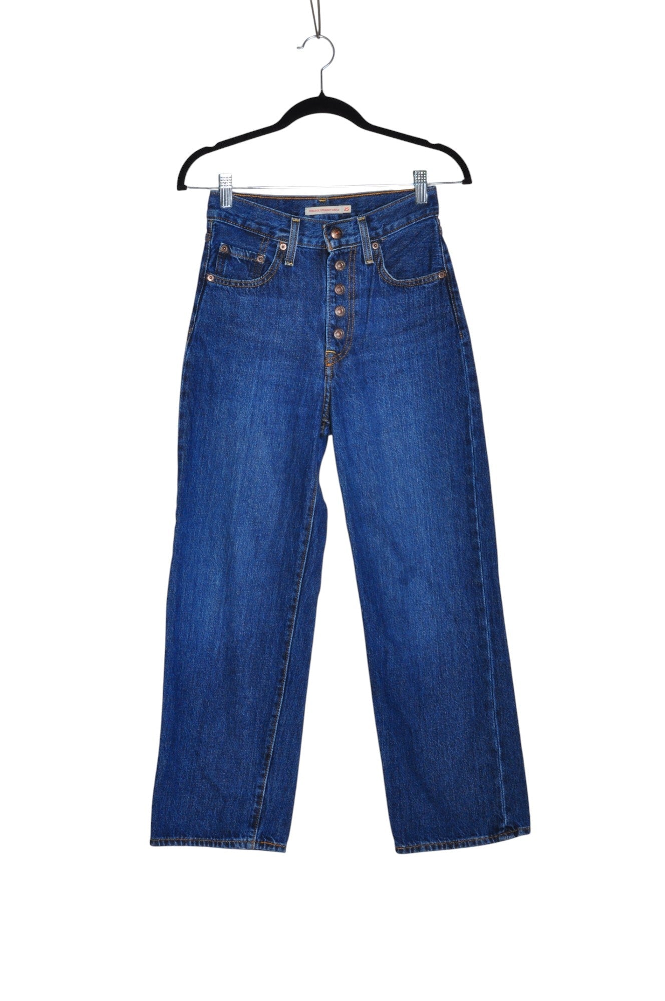 LEVI'S Women High-Waisted Jeans Regular fit in Blue - Size 25 | 29.99 $ KOOP