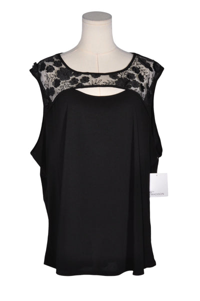 89TH & MADISON Women Blouses Regular fit in Black - Size 3XL | 14.4 $ KOOP