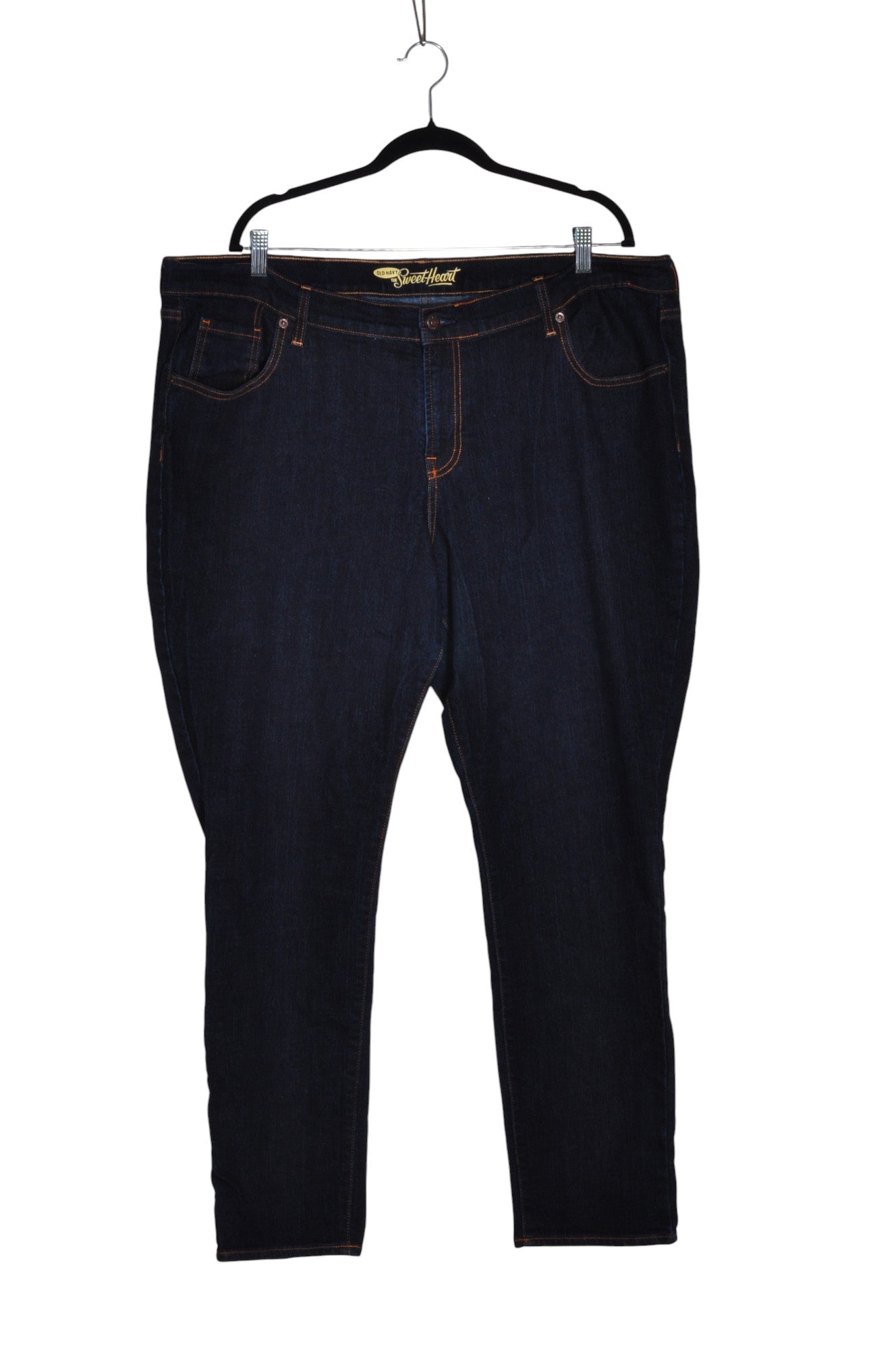 OLD NAVY Women Straight-Legged Jeans Regular fit in Blue - Size 20 | 12.29 $ KOOP